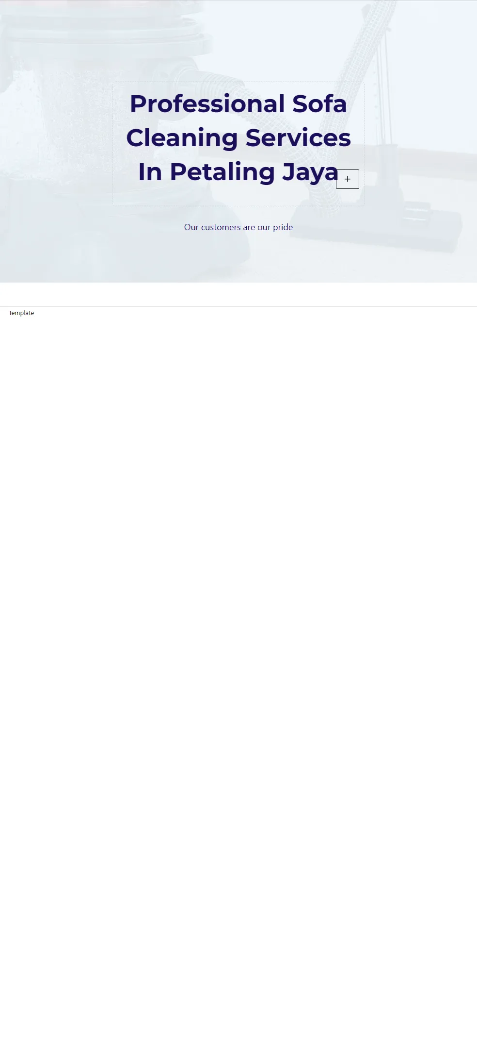 Block Template edit screen in Gutenberg with PlaceScale placeholders sidebar panel visible