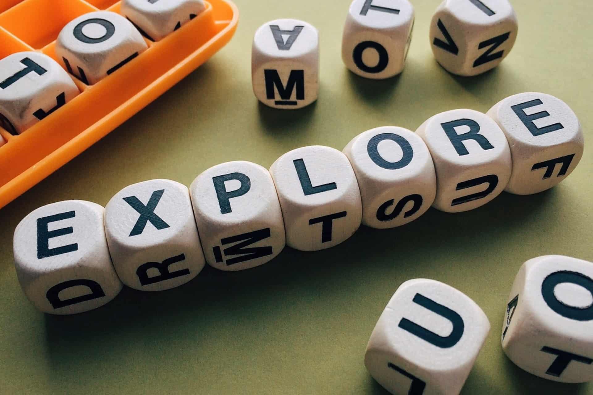 You can explore your interests