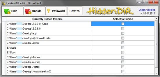 Hiddendir