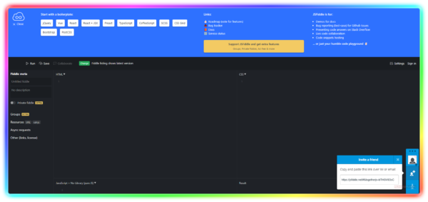 Jsfiddle
